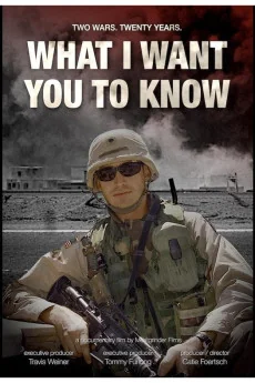What I Want You to Know
